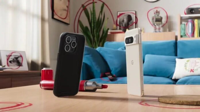 Google се подигра на Apple заради липсата на функцията Circle Google се подигра на Apple заради липсата на функцията Circle to Search в iPhone