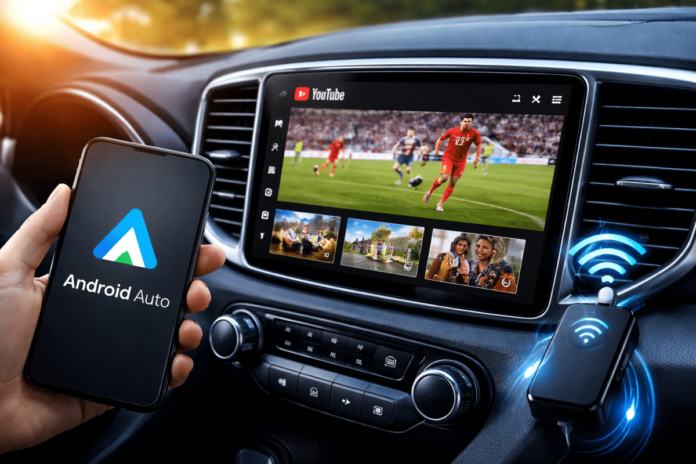 Гледането на видео в Android Auto остава невъзможно – засега Гледането на видео в Android Auto остава невъзможно – засега