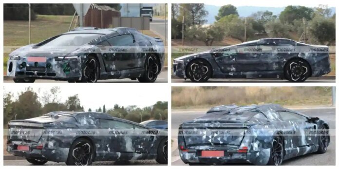 Астон Мартин активно тества новия си флагман модел Aston Martin активно тества новия си флагман