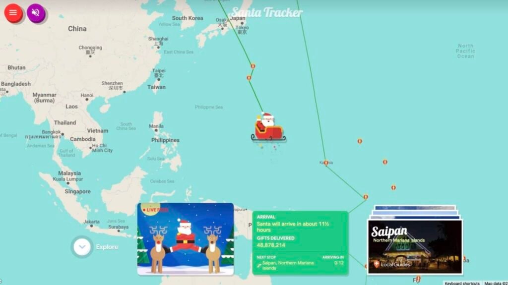 Дядо Коледа вече е във въздуха: Светът го следи на живо в Flightradar! | Новини от България и Света Дядо Коледа вече е във въздуха: Светът го следи на живо в Flightradar!