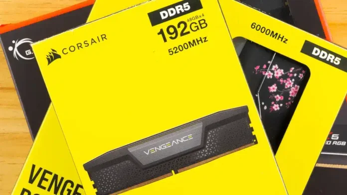 Прекупвачите и спекулантите продават DDR5 памет на 5-7 пъти по-високи Прекупвачите и спекулантите продават DDR5 памет на 5-7 пъти по-високи цени, отколкото преди няколко месеца