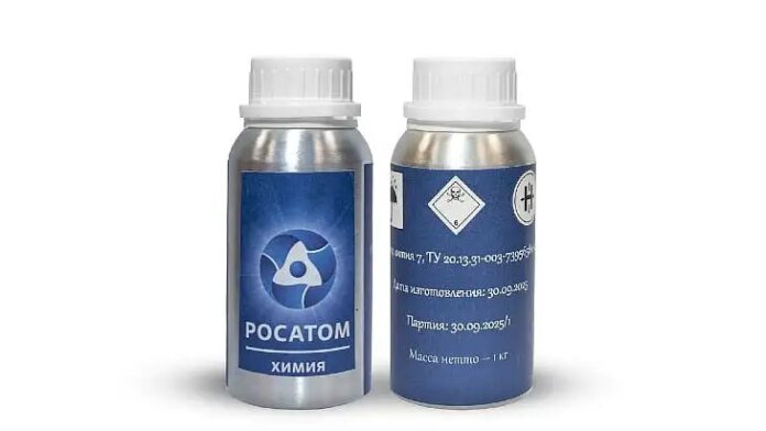 Росатом разработи производствен процес на литий-7 флуорид Росатом разработи производствен процес на литий-7 флуорид
