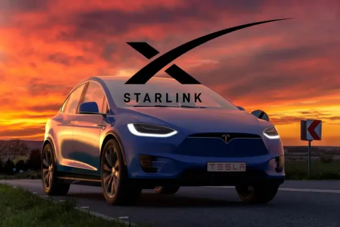 Tesla патентова вградена антена Starlink за своите автомобили Tesla патентова вградена антена Starlink в своите автомобили