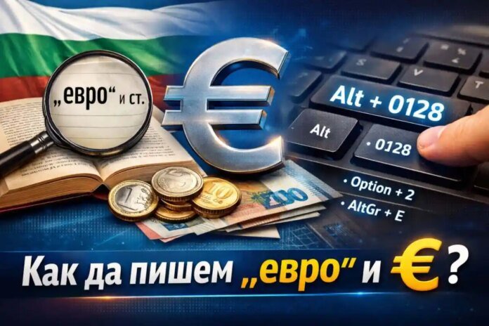 „Новите правила за правилно изписване на „евро“ и символа €: „Новите правила за правилно изписване на „евро“ и символа €: Какво трябва да знаем“