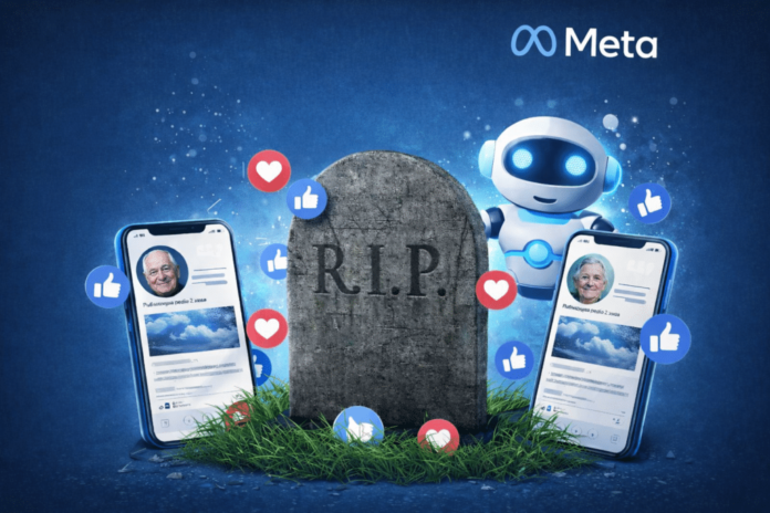 Смъртта не е краят: Meta патентова AI, която позволява публикуване Смъртта не е краят: Meta патентова AI, която позволява публикуване и след смъртта