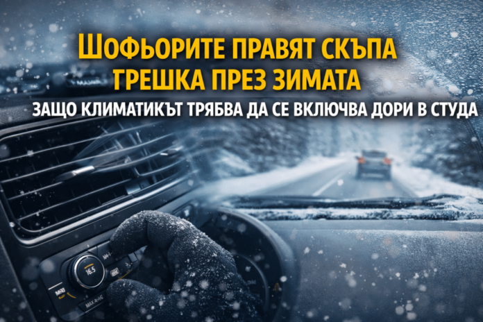 Шофьорите правят скъпа грешка през зимата: Защо климатикът трябва да Шофьорите правят скъпа грешка през зимата: Защо климатикът трябва да се включва дори при студени температури
