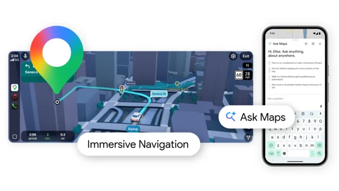 Най-голямото обновление за десетилетие: Google Maps с интеграция на Gemini Най-голямото обновление за десетилетие: Google Maps с интеграция на Gemini и 3D режим